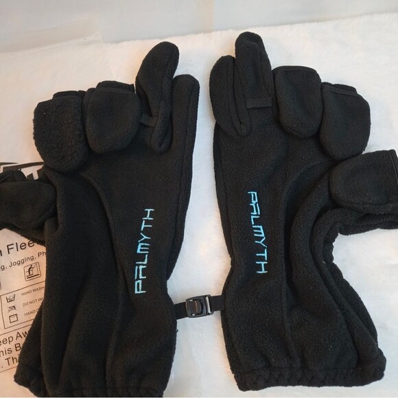 Palmyth Magnetic Fleece Fishing Gloves Great for Cold Weather Men's Size XL NEW - Picture 2 of 6